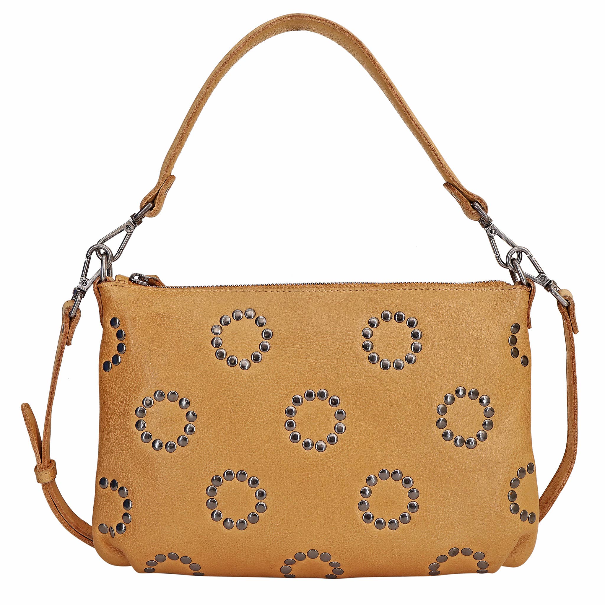 Stevie Leather Crossbody Handbag