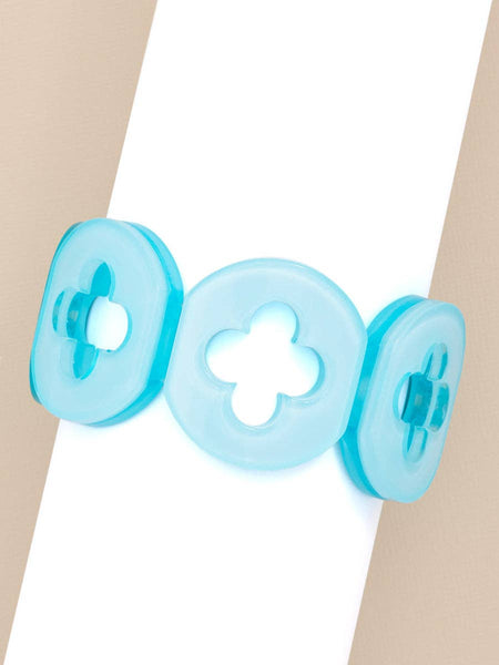 Clover Resin Bracelet