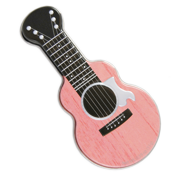 Acoustic Guitar Shaped Mint Tin