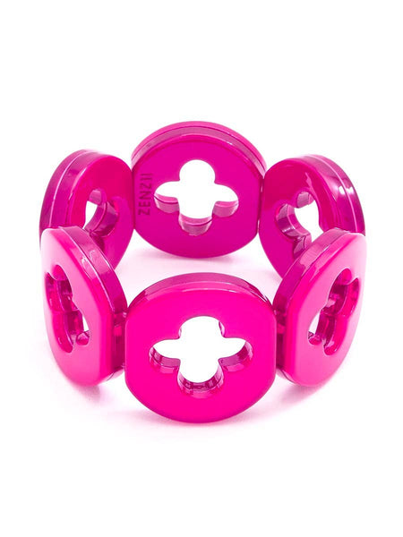 Clover Resin Bracelet