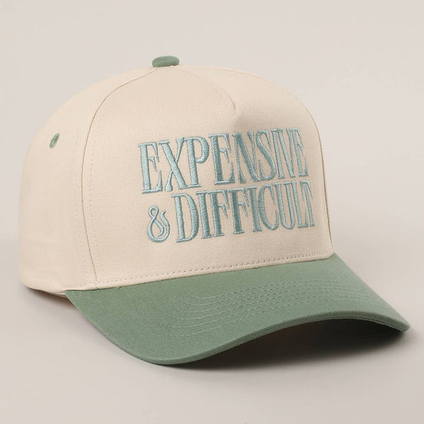 Expensive and Difficult Embroidered Hat