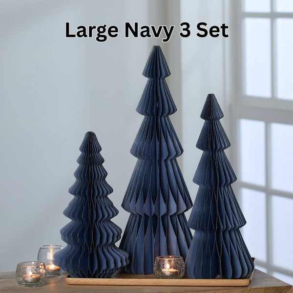 Honeycomb Paper Tree - Set of 3