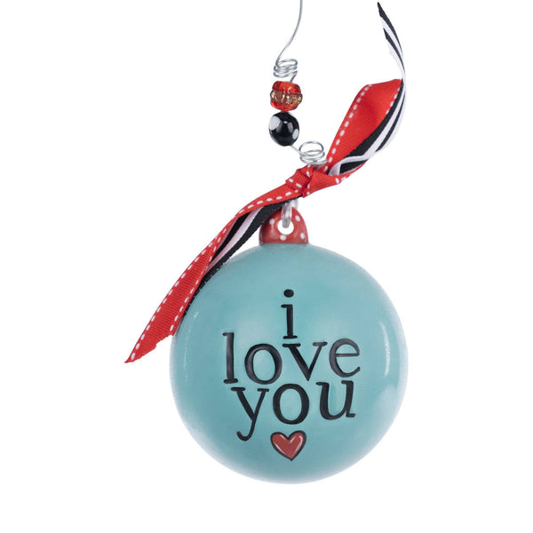 I Love You Mom Ornament