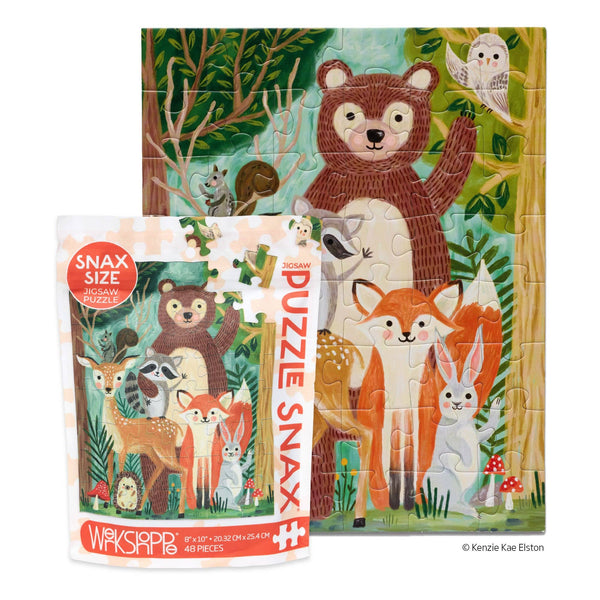Woodland Cuties Kids Puzzle Snax