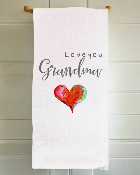 Love You Grandma Kitchen Towel