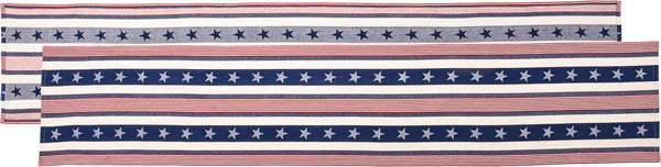 Stars And Stripes Table Runner