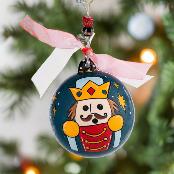 Dark Blue Nutcracker Ornament