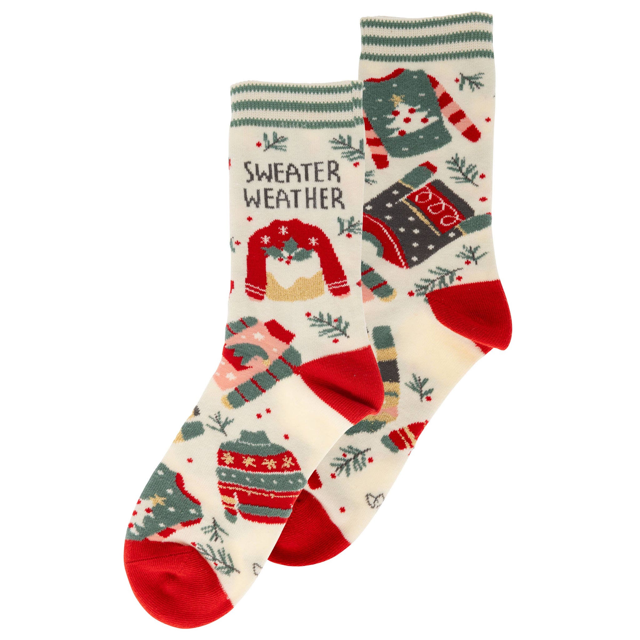 Christmas Sweater Holiday Socks