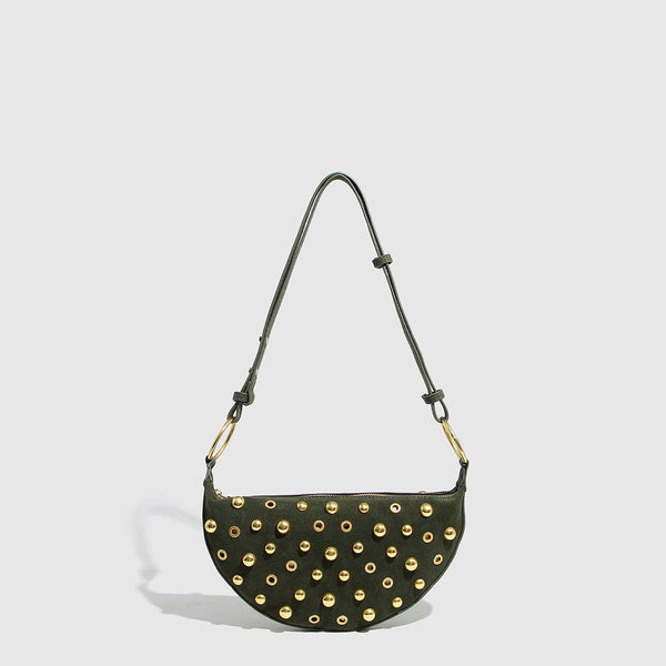 Studded Shoulder Sling Bag