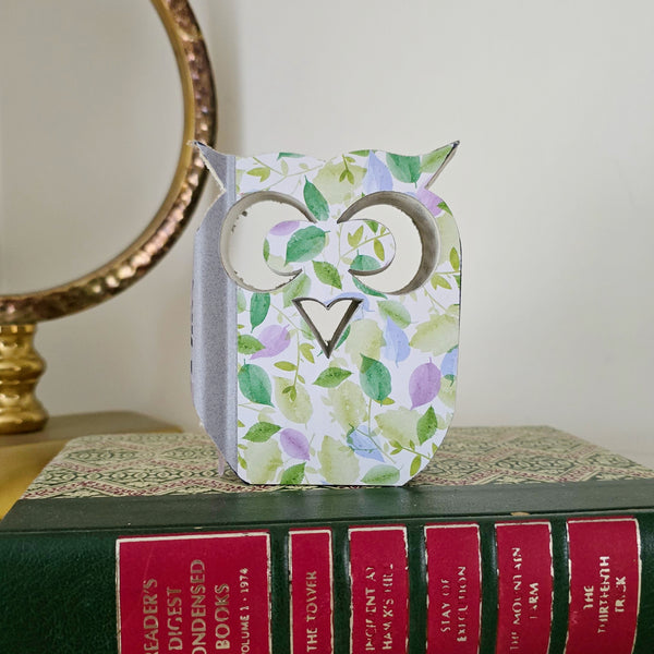 Mini Cutout Book - Owl