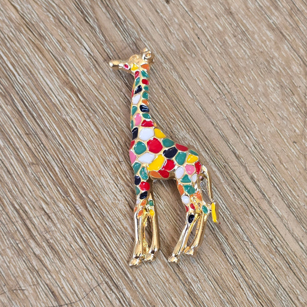 Giraffe Brooch