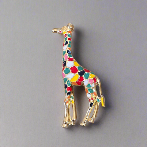 Giraffe Brooch