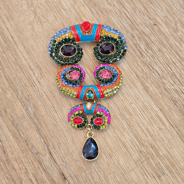 Mardi Gras Brooch