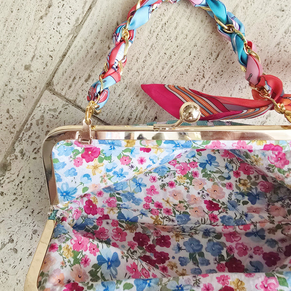 Trixie Handbag - Green Zebra