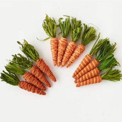 Mini Jute Carrot - Set of 4