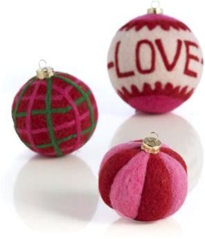 Lovely Felt Ornaments