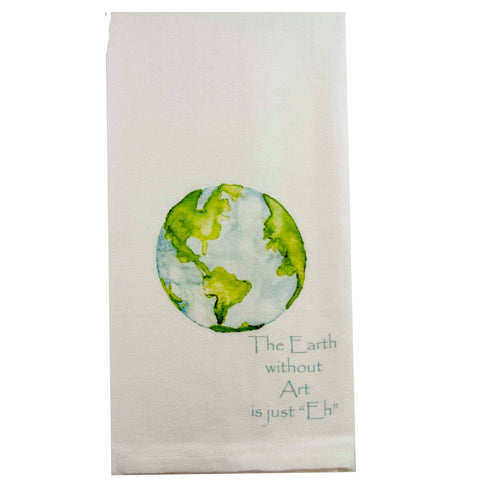 Earth Without Art Kitchen Towel