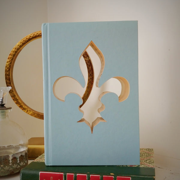 Fleur de Lis Cutout Book