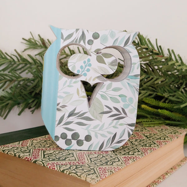 Mini Cutout Book - Owl