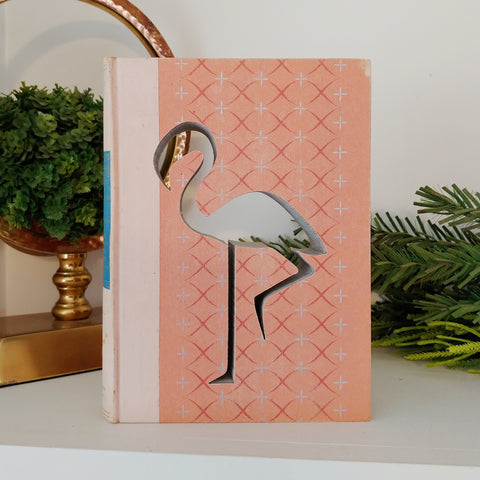 Flamingo Cutout Book