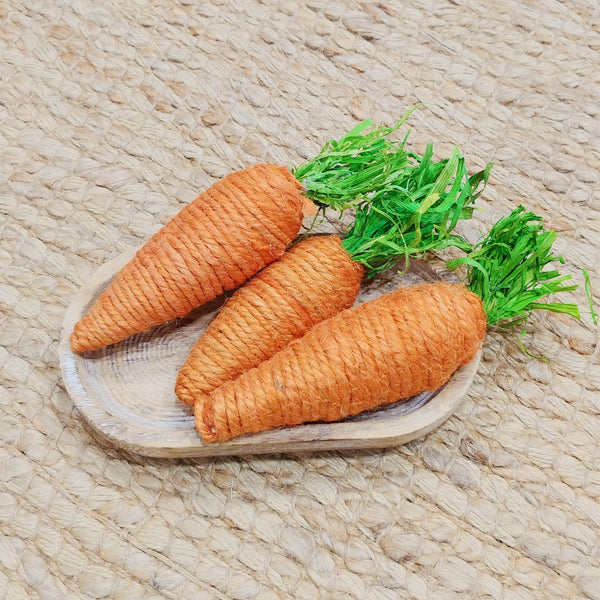 Jute Carrot Bowl Filler