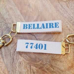 Bellaire 77401 Keychain - Nautical Blue