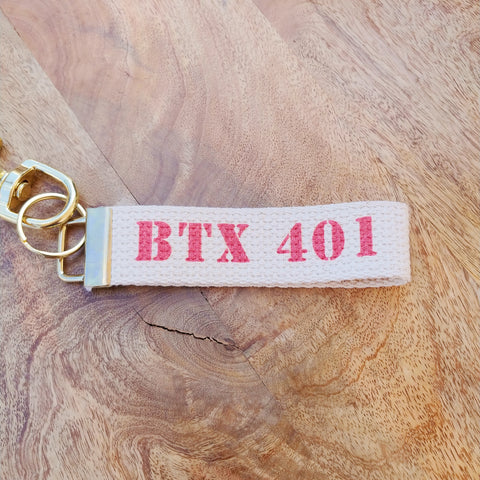 BTX 401 Bellaire Keychain - Candi Cane