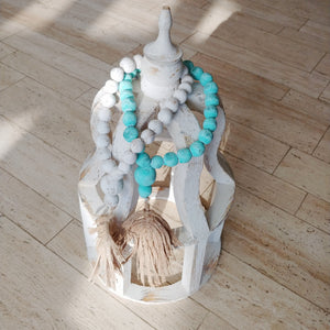 Beaded Palm Garland