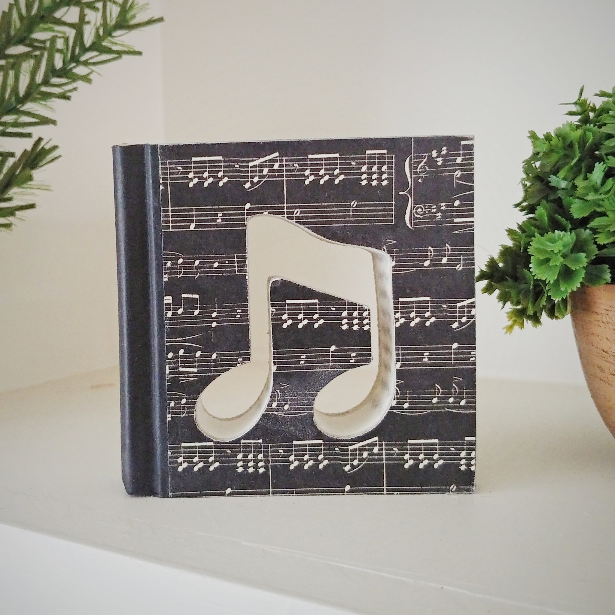 Mini Cutout Book - Music Note