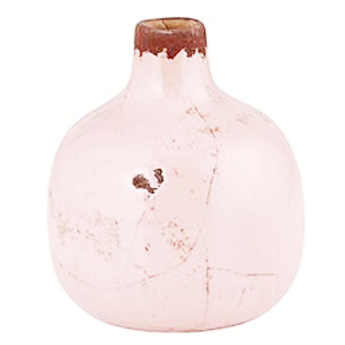 Aged Mini Bud Vase - Light Pink
