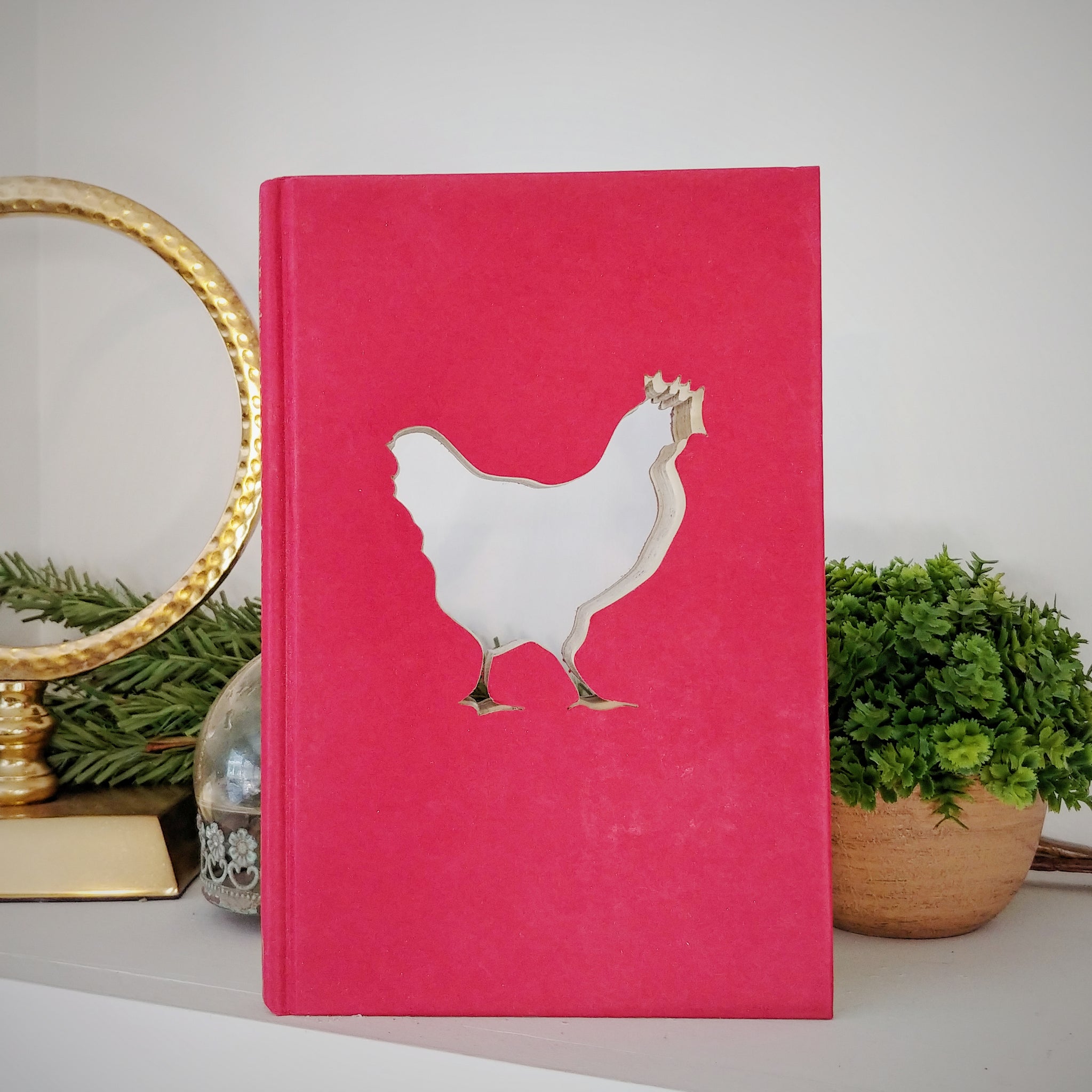 Rooster Cutout Book