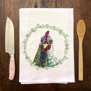 Chicken Flour Sack Towel