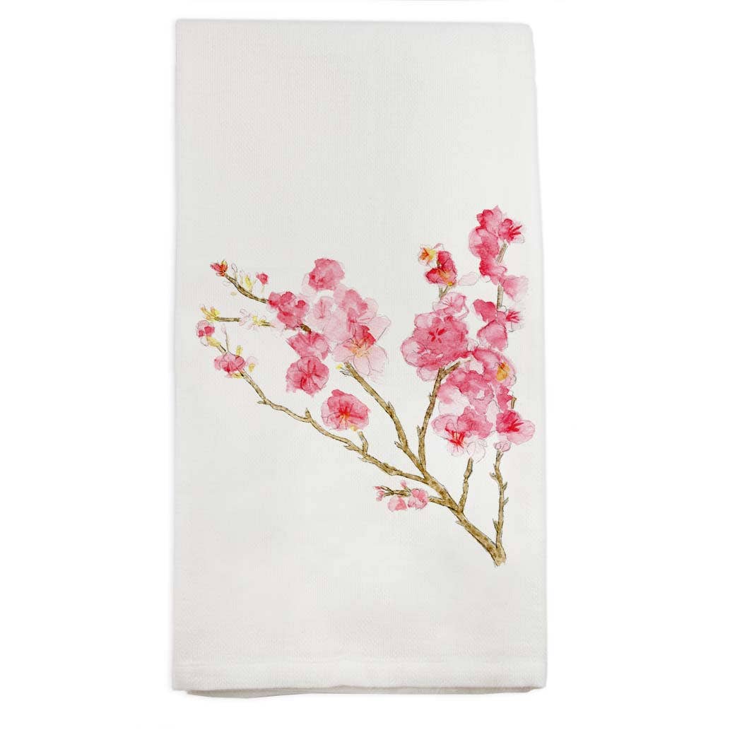 Cherry Blossom Kitchen Towel