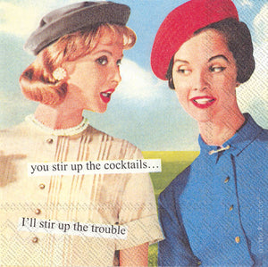 Stir Up Trouble Cocktail Napkins