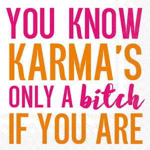 Karma Cocktail Napkins