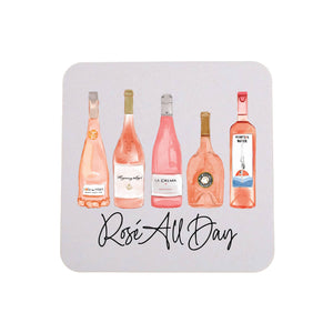 Rosé All Day Coasters - Set of 4