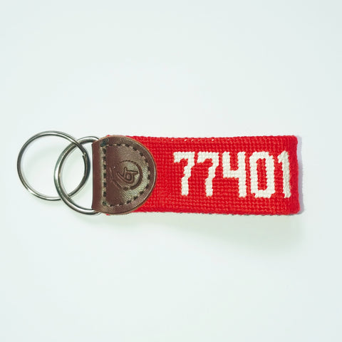 77401 Needlepoint Keychain