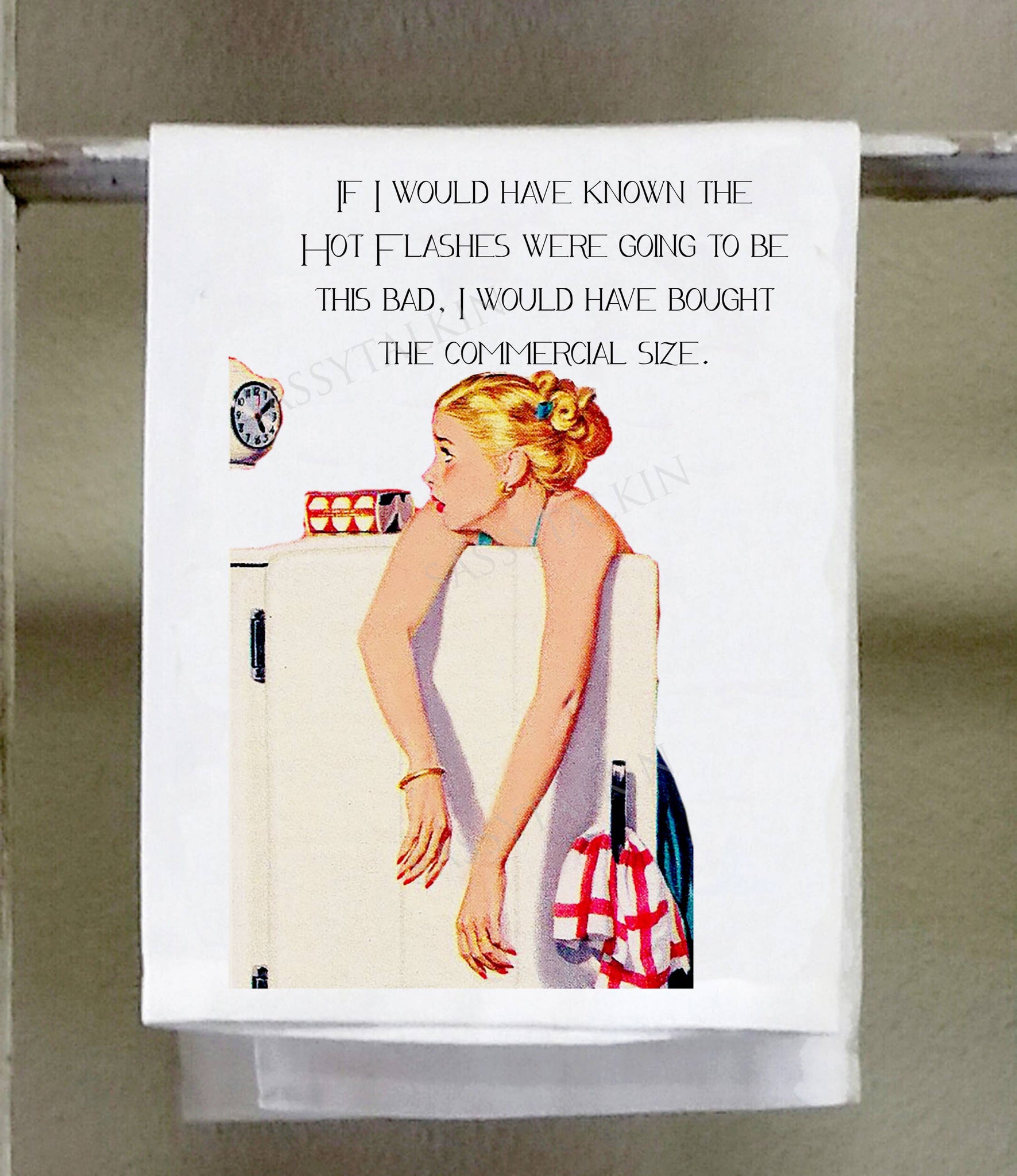 Hot Flashes Kitchen Towel