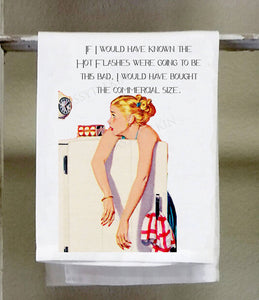 Hot Flashes Kitchen Towel