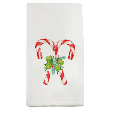 Candy Cane Kitchen Towel