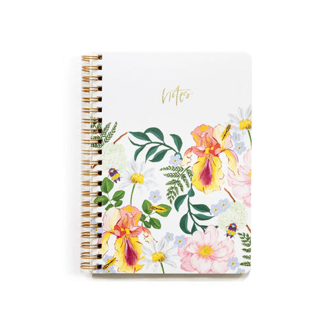 Iris Meadow Handmade Notebook