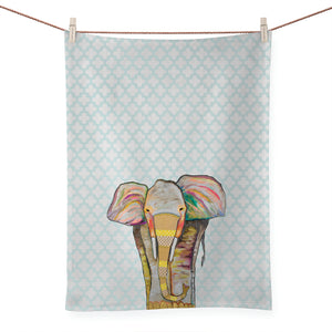Trendy Trunk Elephant Tea Towel
