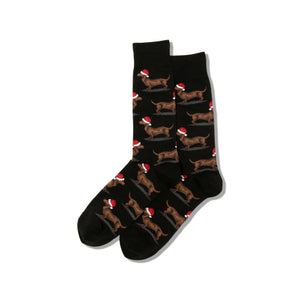 Dalmation Santa Socks