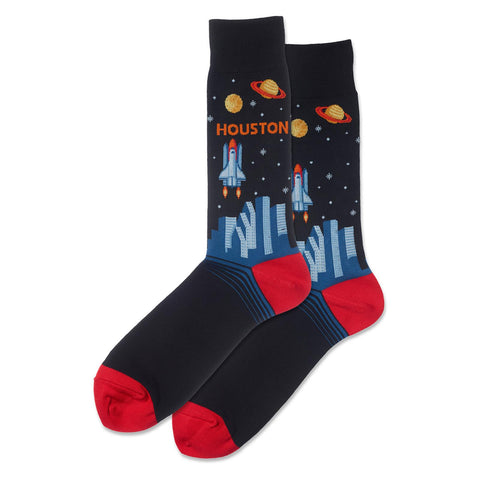 Space City Houston Socks