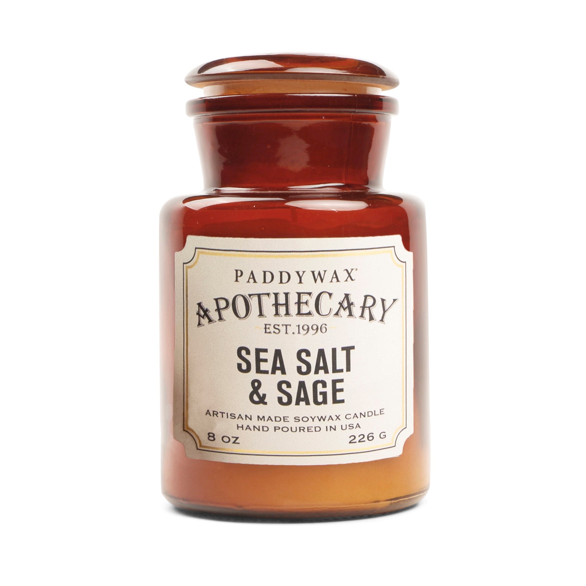 Apothecary Soy Candle - Sea Salt and Sage
