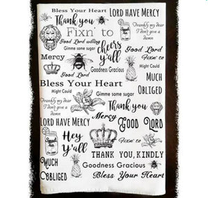 Southern Collage Kitchen Towel