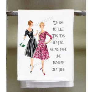 Two Peas in a Pod Kitchen Towel