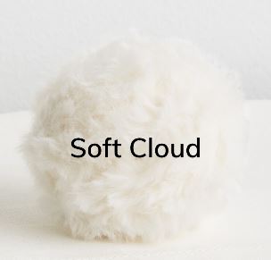 Small Velvet Spheres - Soft Cloud
