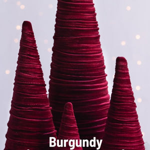 Velvet Trees - Burgandy