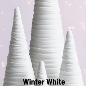 Velvet Trees - Winter White